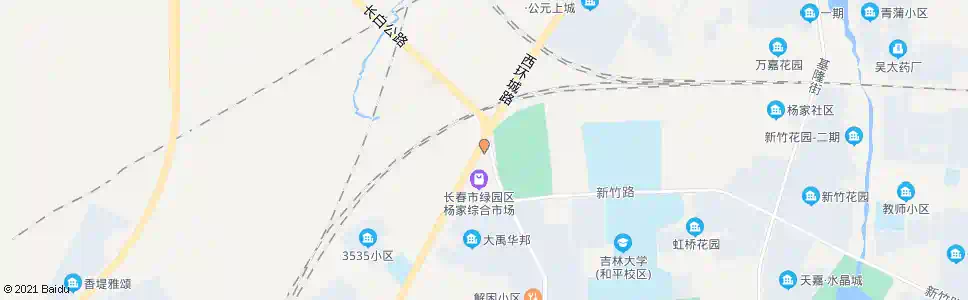 长春火烧李_公交站地图_长春公交_妙搜公交查询2025
