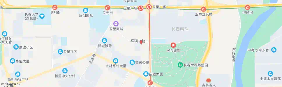 长春山水湾_公交站地图_长春公交_妙搜公交查询2025