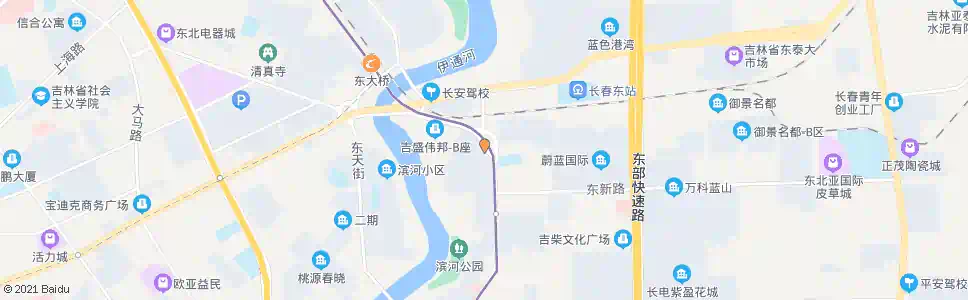 长春惠工路立交桥_公交站地图_长春公交_妙搜公交查询2025