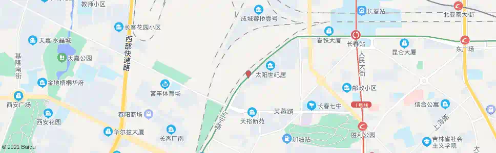 长春荣宁路_公交站地图_长春公交_妙搜公交查询2025