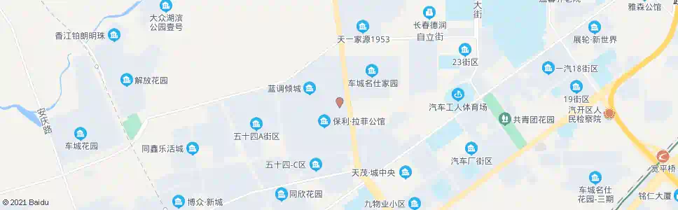 长春26街区_公交站地图_长春公交_妙搜公交查询2025