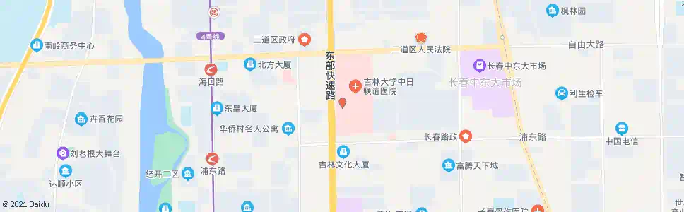 长春大经街(三马路)_公交站地图_长春公交_妙搜公交查询2025