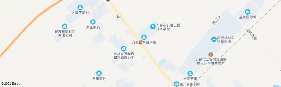 长春大营道口_公交站地图_长春公交_妙搜公交查询2025