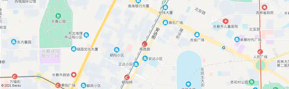 长春南昌路站_公交站地图_长春公交_妙搜公交查询2025