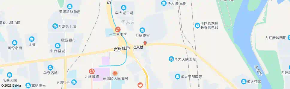 长春北环城路(小南街)_公交站地图_长春公交_妙搜公交查询2025