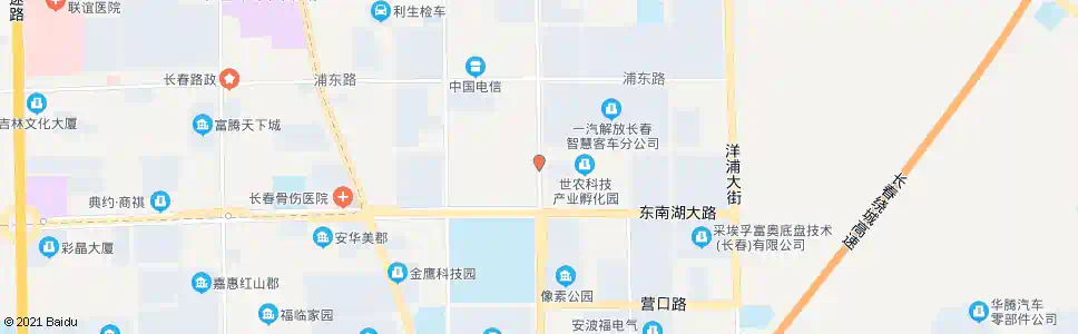 长春长春汽校_公交站地图_长春公交_妙搜公交查询2025
