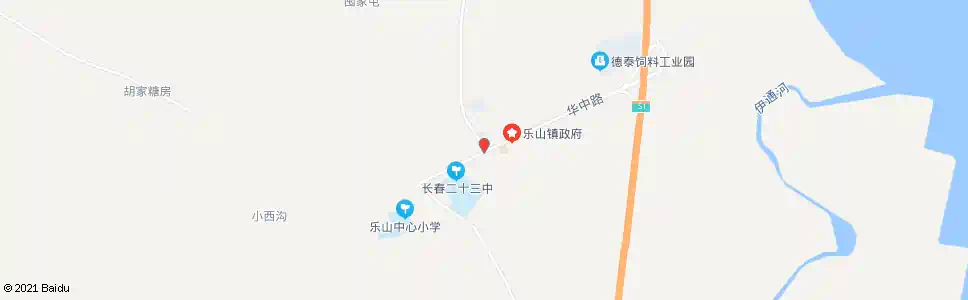长春乐山镇_公交站地图_长春公交_妙搜公交查询2025