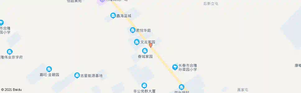 长春春城家园_公交站地图_长春公交_妙搜公交查询2025