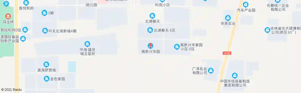 长春兴华园D区_公交站地图_长春公交_妙搜公交查询2025