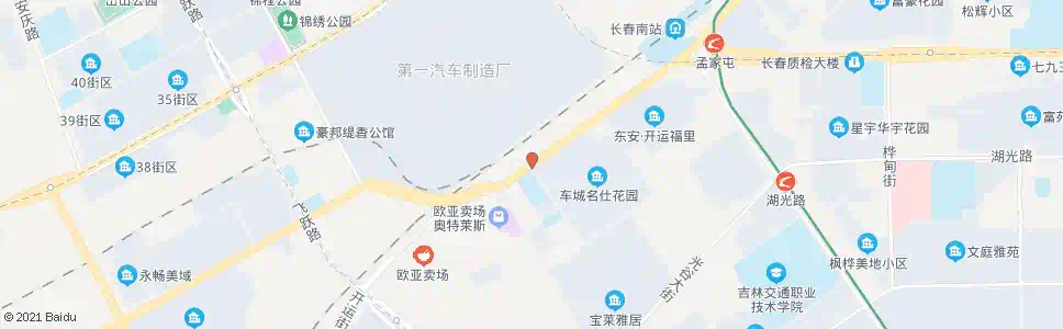 长春孟家四路_公交站地图_长春公交_妙搜公交查询2025