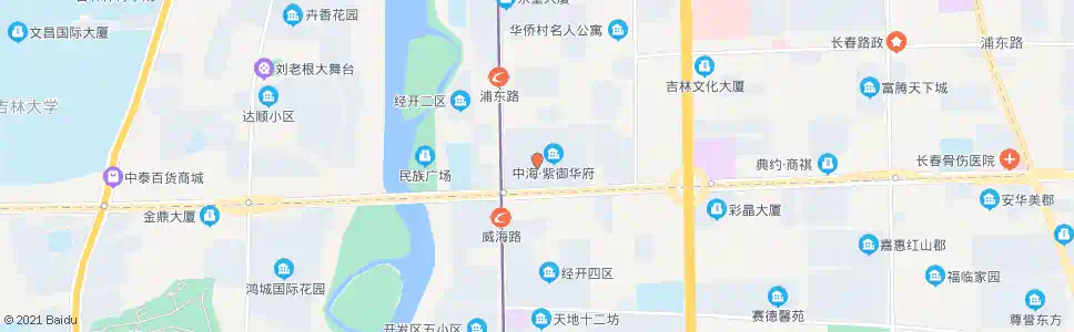 长春东南湖大路_公交站地图_长春公交_妙搜公交查询2025