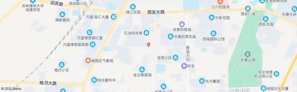长春互学街_公交站地图_长春公交_妙搜公交查询2025
