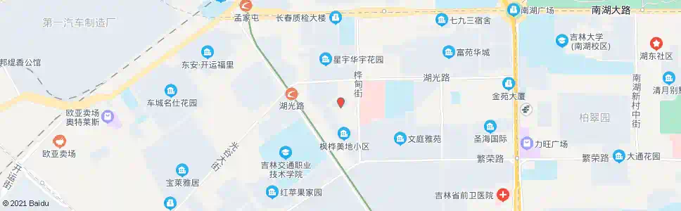 长春地矿宿舍_公交站地图_长春公交_妙搜公交查询2025