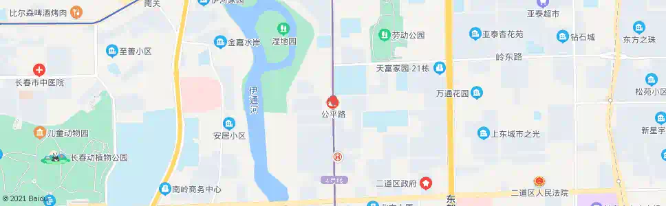 长春公平路站_公交站地图_长春公交_妙搜公交查询2025
