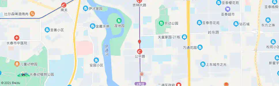长春临河街(烟厂)_公交站地图_长春公交_妙搜公交查询2025