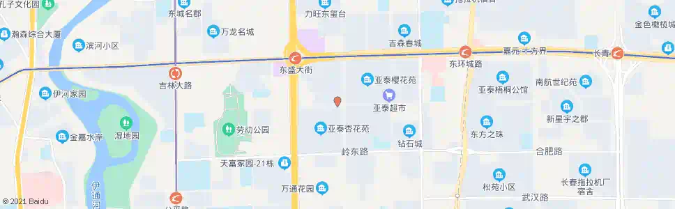 长春安乐路(东盛派出所)_公交站地图_长春公交_妙搜公交查询2025