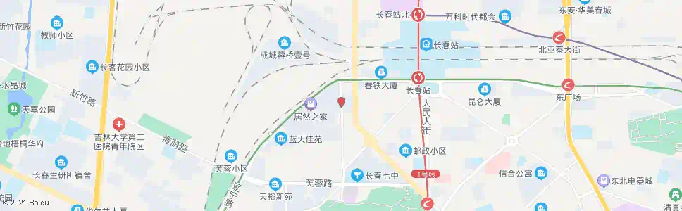 长春西三条(72中)_公交站地图_长春公交_妙搜公交查询2025