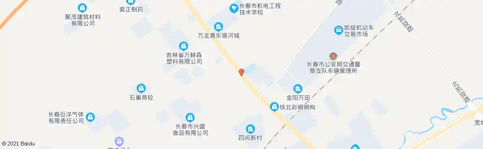 长春大营子村(106中学)_公交站地图_长春公交_妙搜公交查询2025