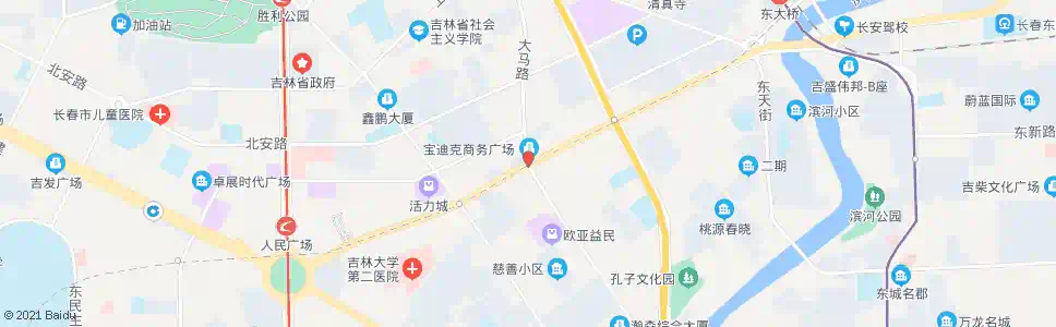 长春长春大街(大马路)_公交站地图_长春公交_妙搜公交查询2025