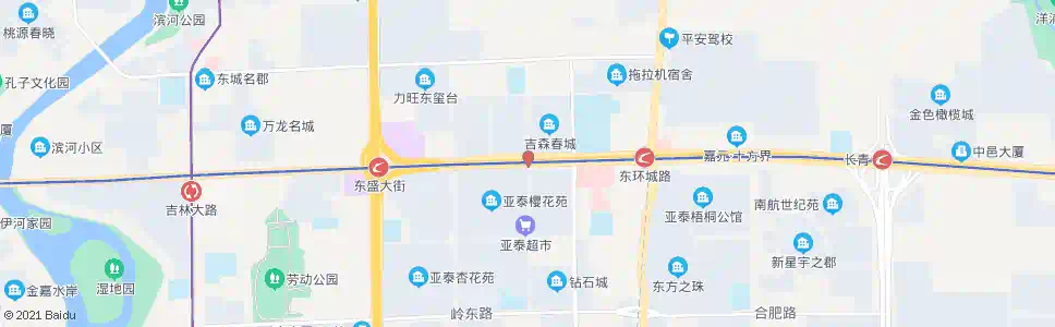 长春福安街(吉林大路)_公交站地图_长春公交_妙搜公交查询2025