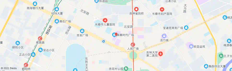 长春卓展(文化街)_公交站地图_长春公交_妙搜公交查询2025