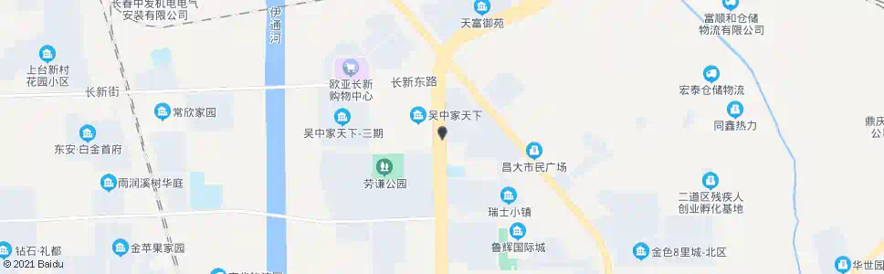 长春长新东路(亚泰大街)_公交站地图_长春公交_妙搜公交查询2025