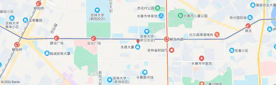 长春省参茸公司_公交站地图_长春公交_妙搜公交查询2025