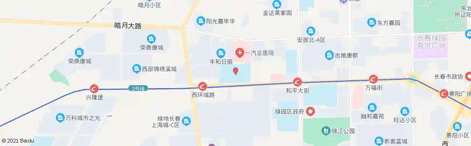 长春洛阳街(八十七中学)_公交站地图_长春公交_妙搜公交查询2025