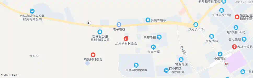 吉林沙河子收费站_公交站地图_吉林公交_妙搜公交查询2025