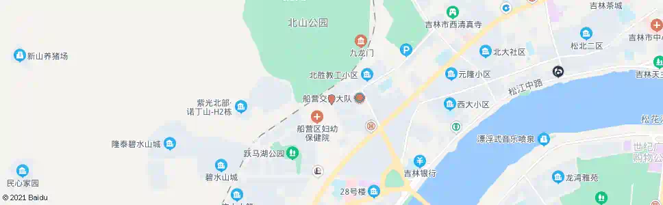 吉林迎山胡同_公交站地图_吉林公交_妙搜公交查询2025