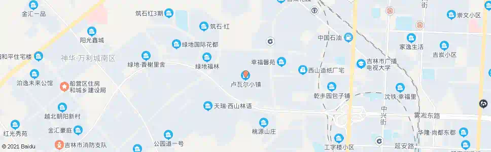 吉林卢瓦尔小镇_公交站地图_吉林公交_妙搜公交查询2025