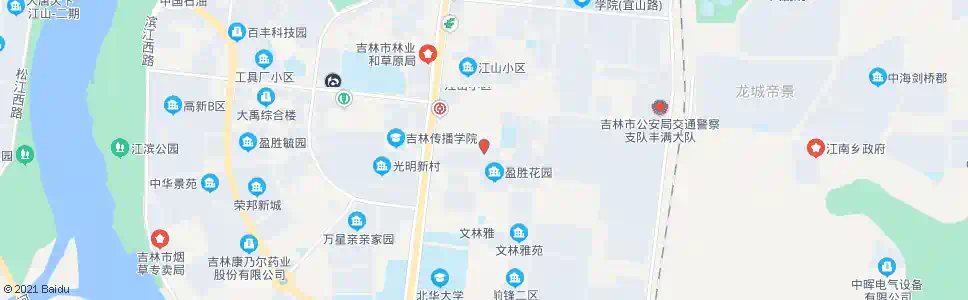 吉林长江街_公交站地图_吉林公交_妙搜公交查询2025