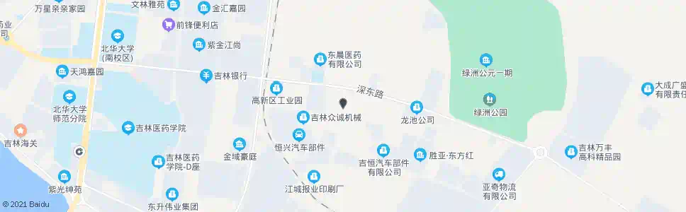 吉林景山路_公交站地图_吉林公交_妙搜公交查询2025