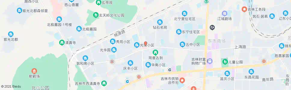 吉林光华路_公交站地图_吉林公交_妙搜公交查询2025