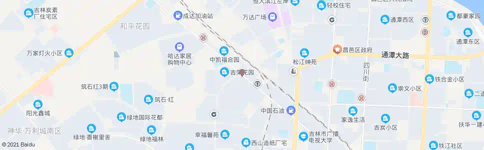 吉林林荫路_公交站地图_吉林公交_妙搜公交查询2025