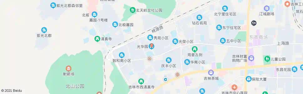 吉林光华园_公交站地图_吉林公交_妙搜公交查询2025