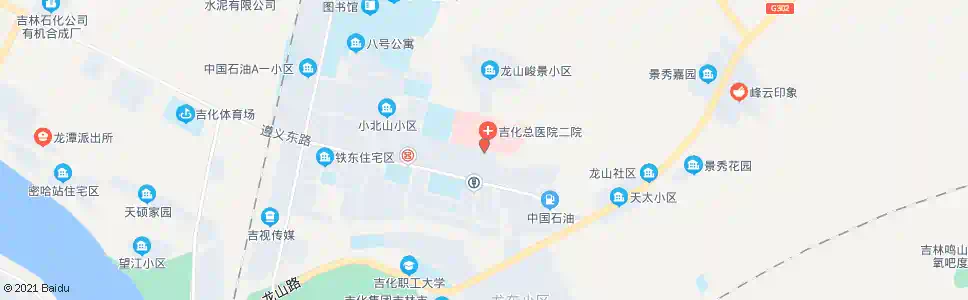 吉林解放军二二二医院_公交站地图_吉林公交_妙搜公交查询2025