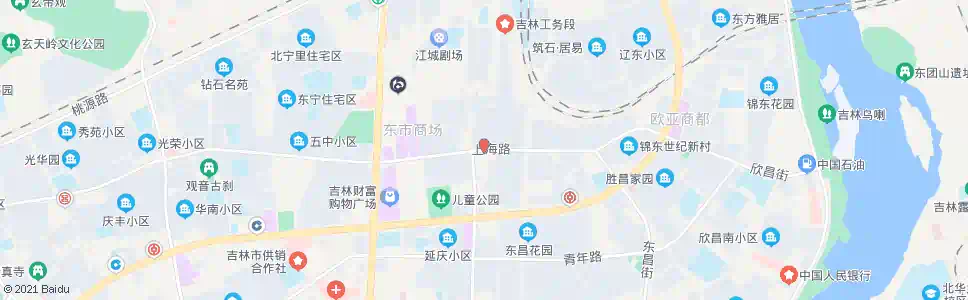 吉林上海路_公交站地图_吉林公交_妙搜公交查询2025