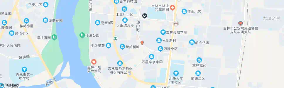 吉林厦门街_公交站地图_吉林公交_妙搜公交查询2025