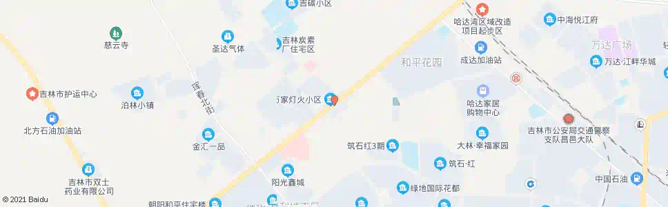 吉林水泥厂住宅_公交站地图_吉林公交_妙搜公交查询2025