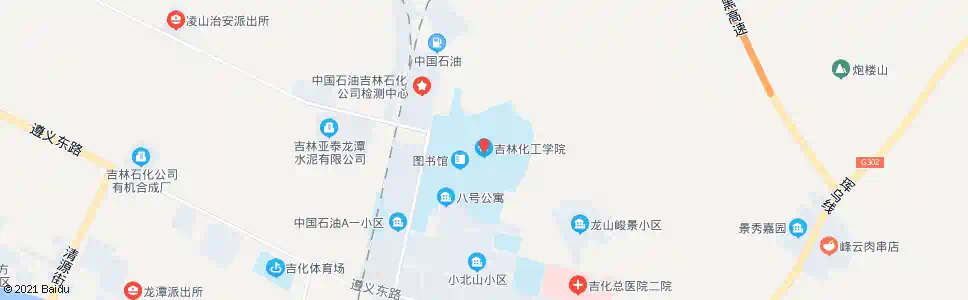 吉林化工学院_公交站地图_吉林公交_妙搜公交查询2025