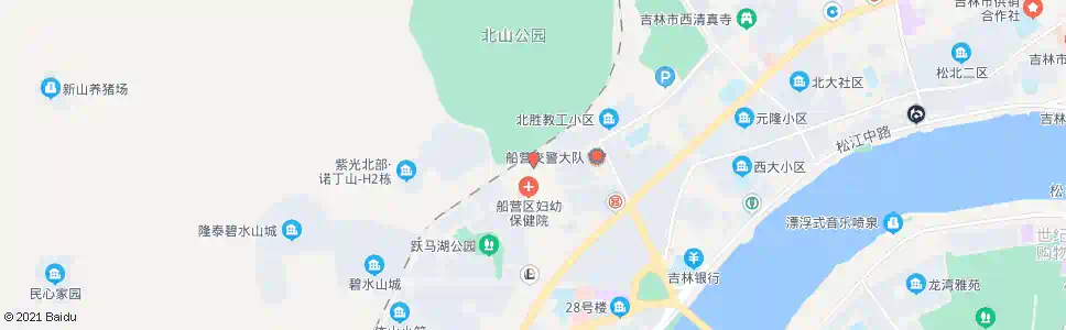 吉林北山_公交站地图_吉林公交_妙搜公交查询2025