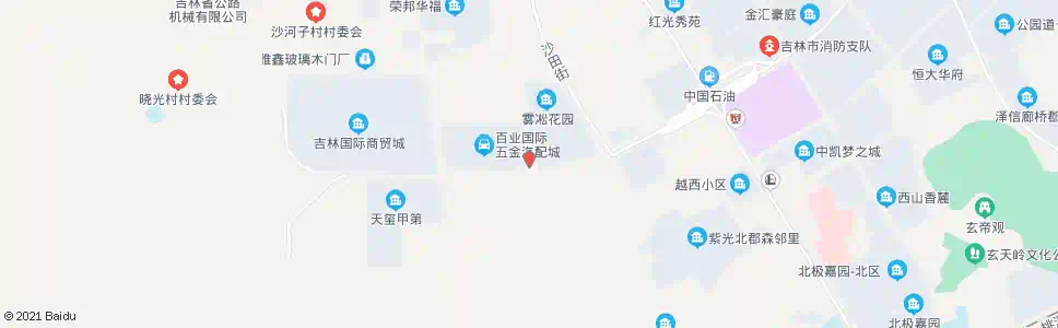 吉林百业汽配城_公交站地图_吉林公交_妙搜公交查询2025