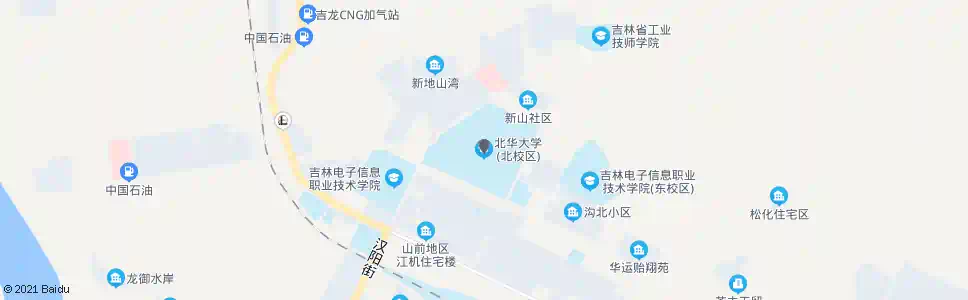 吉林北华大学北校区_公交站地图_吉林公交_妙搜公交查询2025