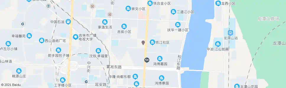 吉林大润发解放北路店_公交站地图_吉林公交_妙搜公交查询2025