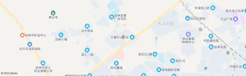 吉林矿建住宅_公交站地图_吉林公交_妙搜公交查询2025