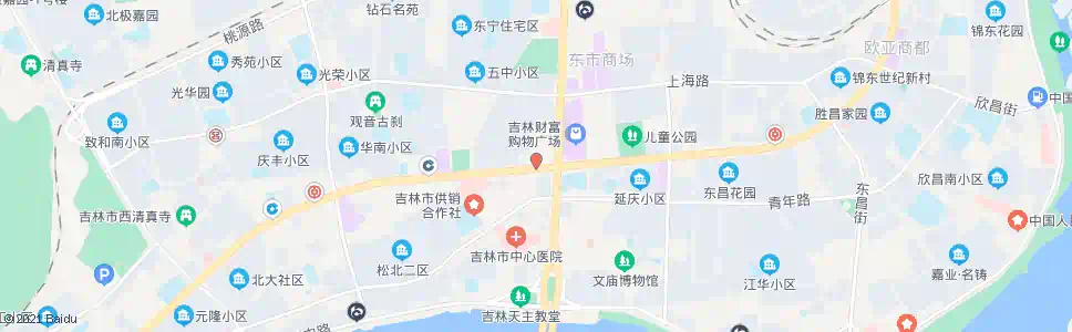 吉林解放大路_公交站地图_吉林公交_妙搜公交查询2025