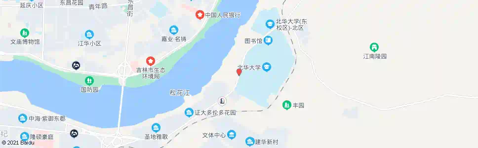 吉林北华公寓_公交站地图_吉林公交_妙搜公交查询2025