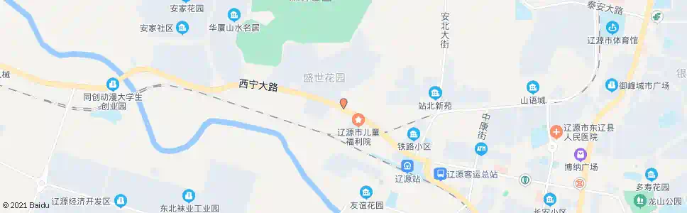 辽源新电厂_公交站地图_辽源公交_妙搜公交查询2025