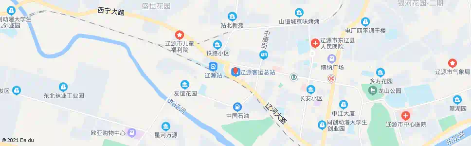 辽源老马市_公交站地图_辽源公交_妙搜公交查询2025